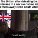 You have to admit, the British really nailed their operation to take back the Falklands
