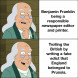 Founding Father of trolls everywhere: Benjamin Franklin