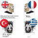 Brits, french, greeks, turks