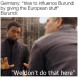 Burundi and Germany history