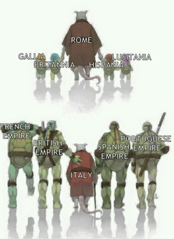Roman Empire has seen better days