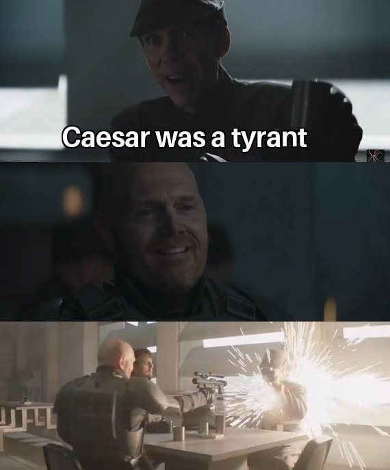 Julius Caesar was a tyrant