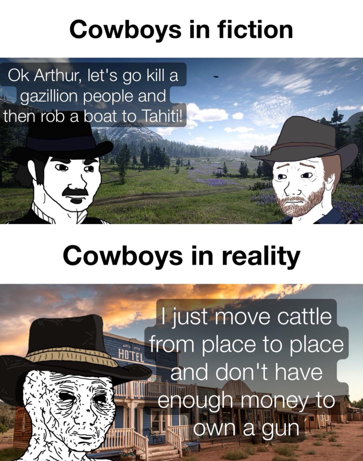 The reality of being a cowboy