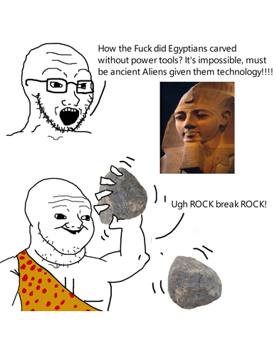 Surprisingly a lot of people think Egyptian carving is impossible