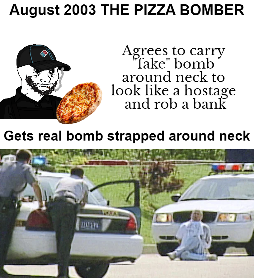 One of the most complicated cases in FBI history, the pizza bomber