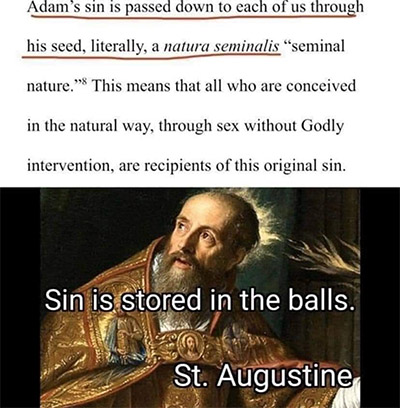 St. Augustine preaching...something