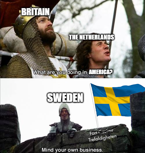 Sweden trying its hand at colonialism