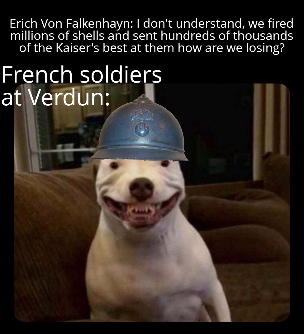 WW1, Verdun - They did not pass