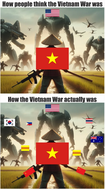 Vietnam war: imagination vs reality
