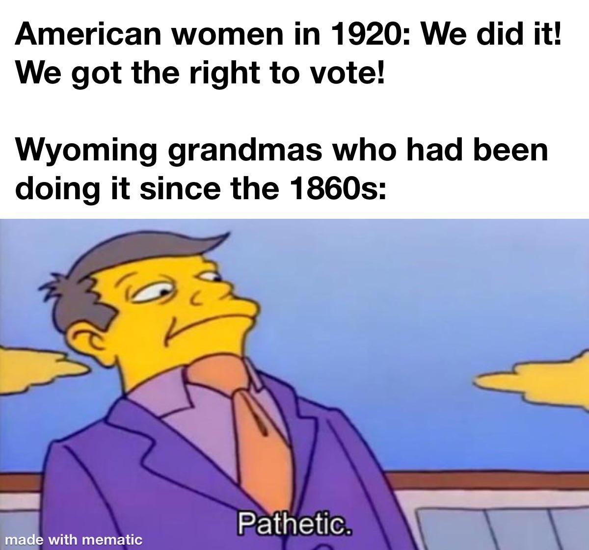 Wyoming and women's rights